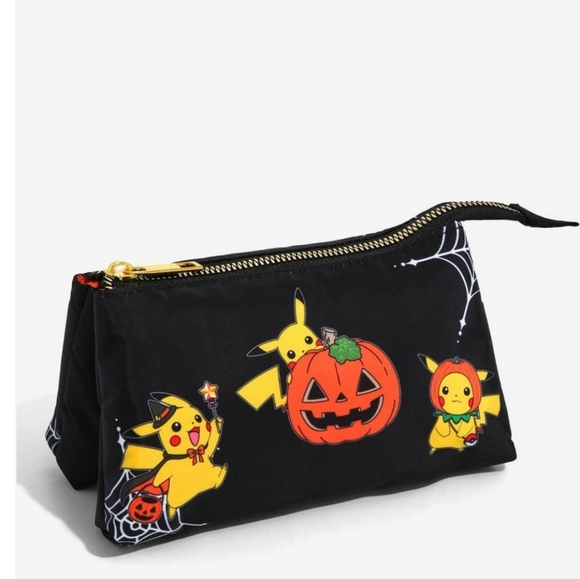 Halloween Pokémon Pikachu Costumes Cosmetic Bag - Picture 1 of 16